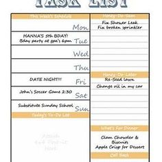 printable honey do list