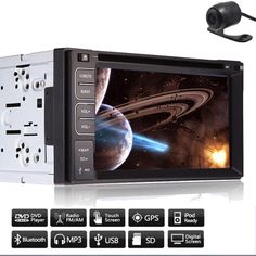 AUTORADIO BLUETOOTH LOOK RETRO AUNA LECTEUR CD MP3 USB SD RADIO FM RDS STREAMING
