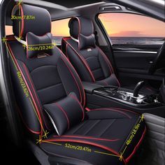 R cubierta protectora de asiento delantero impermeable de color azul Cubierta de asiento Coche furgoneta de color negro SODIAL