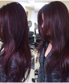 How To Achieve Eggplant Hair Using Pravana Violet Forums 45 Idéias De Cor Cabelo Ameixa Doce Dark Red Haircolorred