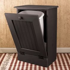 9 Best Kitchen Trash Cans Images On Pinterest Woodworking Hide Away Trash Can Brilliant Cabinet