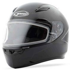 Gmax FF49 Full Face Motorcycle Helmet Flat Black Free Size Exchanges