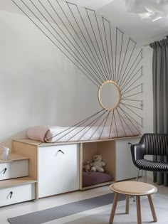 Hochbett, Schlafebene Plywood Furniture Kidsroom Willem van Bolderen Kidsroom