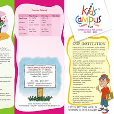 preschool brochure samples