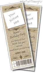 ticket invitation templatesan awesome site where you can make your