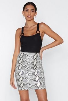 Size XS L Nasty Gal Women/'s Green Body Conversation Pencil Skirt