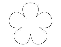 printable flower stencils