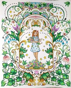 1422 Best Johanna Basford Malbucher Coloring Books Secret Garden