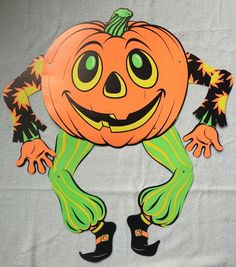 vintage articulated jack o lantern die cut beistle halloween jointed decoration - Vintage Halloween Decorations Ebay vintage articulated jack o lantern die cut beistle halloween jointed decoration - Vintage Halloween Decorations Ebay