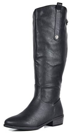 BIGTREE Femmes Le Genou Les Bottes Hiver Stiletto Talons Stretch Su/ède Mode Classique Bout Pointu /à Enfiler Fourrure Chaussures