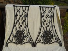 12 Best Cast Iron Legs Images On Pinterest It And Antique Rustic Heavy Cast Iron Singer Treadle Sewing Machine Base Legs Repurpose Steam Punk