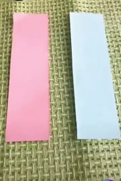 Pink Folded Napkins Dollhouse Miniature Lot of 2