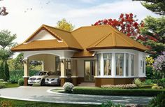 Những mẫu nhà cấp 4 sân vườn đơn giản | Phong cách mới