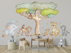 SET ZUM KINDERBETT BEST FOR KIDS WANDSTICKER