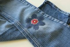 BLUE BIRD Iron//Sew on Knee//Elbow//Applique Patch Crafts//Kids//Jeans L Heart X2