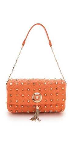 56 Best Purses Handbags Galore Images On Pinterest And Bright Quilted Leather Composes The Pee Shape Of This Studded Versace Handbag Bringing Ornate Detail To A Chic Accessory