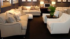 George Chairs and Chelsea sofa , by Cavalier upholstered Furniture George Chairs and Chelsea sofa , by Cavalier upholstered Furniture