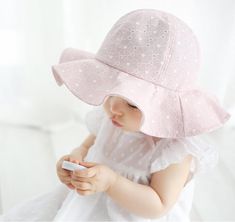 Jonerytime❤️Toddler Baby Kids Girls Boys Candy Solid Ribbons Breathable Hat Bucket Cap