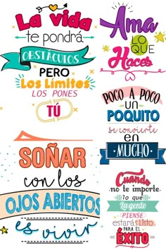 Spanish Quotes, Amor, Positivity, Stickers, Journal, Timoteo