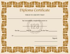 certificates templates free download