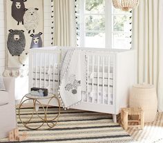 Sheep Nursery Decor 3 Pc Set Lamb Art Rustic Organic Sleepy Sheep Baby Bedding Pbkids