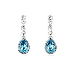 Women/'s Pentacle Boucles d/'oreilles 18k or blanc rempli Mini Lovely Hoops