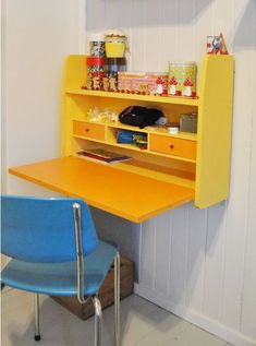 Hanging Wall Desk a fold out desk, perfect for the children to do homework etc on Hanging Wall Desk a fold out desk, perfect for the children to do homework etc on