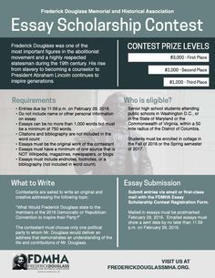 Frederick douglass essay contest