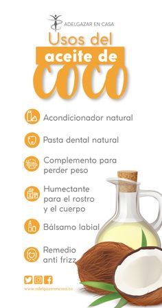 12 Ideas De Aceite De Coco Orgánico Aceite De Coco Usos Del Aceite De Coco Aceite De Coco Orgánico