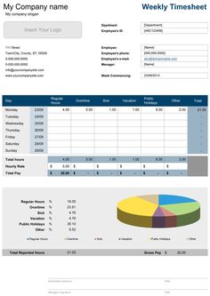 weekly multiple employee timesheet 1 work period printable time