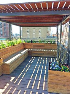 35 Best Plastic Roofing Images Outdoors Sheets This Custom Roof Deck Overlooking Manhattan S Penn Station Features Lightweight Aluminum Decking Ipe Planters