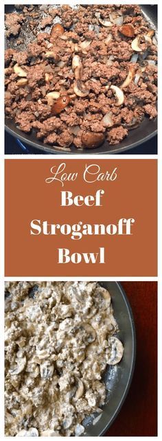 2361 best low carb dinner recipes keto lchf images on pinterest low carb beef stroganoff bowl sub w greek yogurt and spaghetti squash