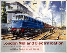 Vintage British Rail Glen Ogle Perthshire Railway Poster A4//A3//A2//A1 Print
