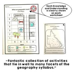 year 2 geography acara worksheets teaching resources tpt