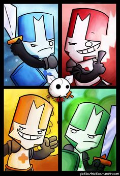 Castle Crashers Zune- WP by DreWolff on DeviantArt