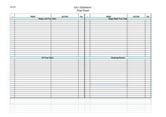 simple lighting cue sheet for students backstage ideas lighting cue sheet