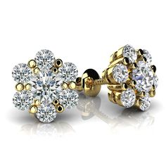 Sterling Silver 2 CT CZ Bazel Set Round Cut Leverback Boucles D/'oreilles