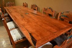 19 Best Turquoise Inlay And Live Edge Furniture Images On Pinterest 9 Mesquite Dining Room Table With 10 Chairs All Inlaid Turquoise Furniture