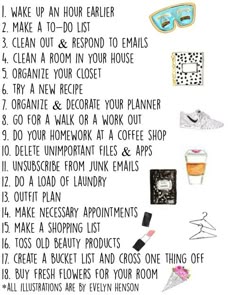 10 things to do every month to be super organised planning and free printable weekly calendar with time slots