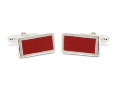 Jewel Tie 925 Sterling Silver Penn State University Cuff Link