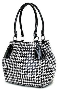 77 Best Houndstooth Images In 2018 Куриная лапка узор Ролл тайд Bucket Purse Houndstooth Alabama Crimson Tide Classic Handbags Pattern