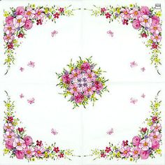 4 Geometric Paper Napkins For Decoupage Paper Serviette Black White Decoupage Napkins Geometric Oriental Motif Decorative Napkins Collage