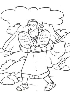 48 Moses And The 10 Commandments