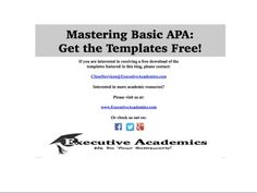 apa style report 6th edition apa style research template free apa template