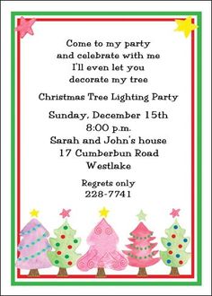 christmas wording samples