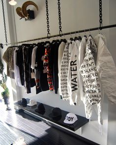 Closet Ideas, Store Displays, Store Design Boutique, Street Wear