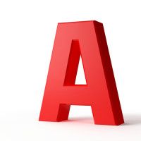 red letter e red letter a