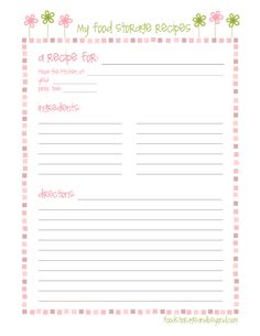 pages card templates