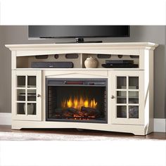 Buy Fireplace Tv Stand From Overstock Com For Everyday Discount