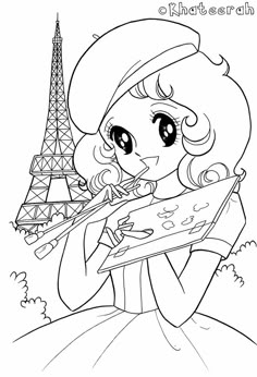 1658 Best Coloring Pages Images Books Art In Paris Shojo Coloring Pages Cool Sheets